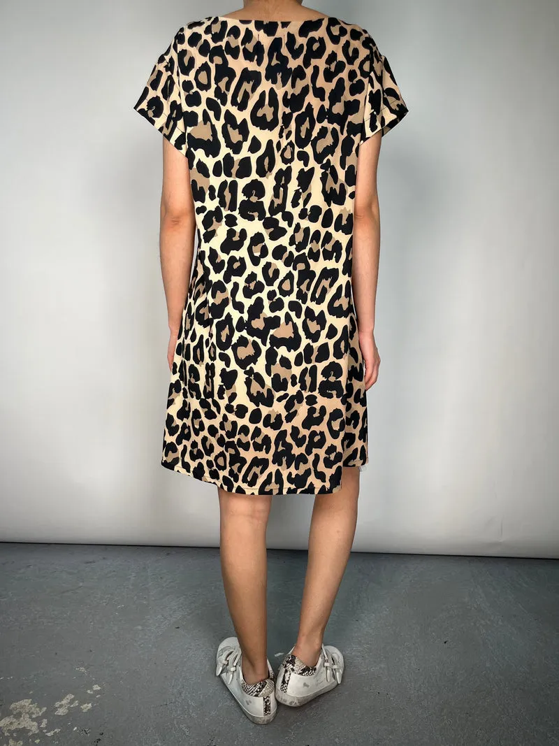 ADHORADA Vestido Animal Print