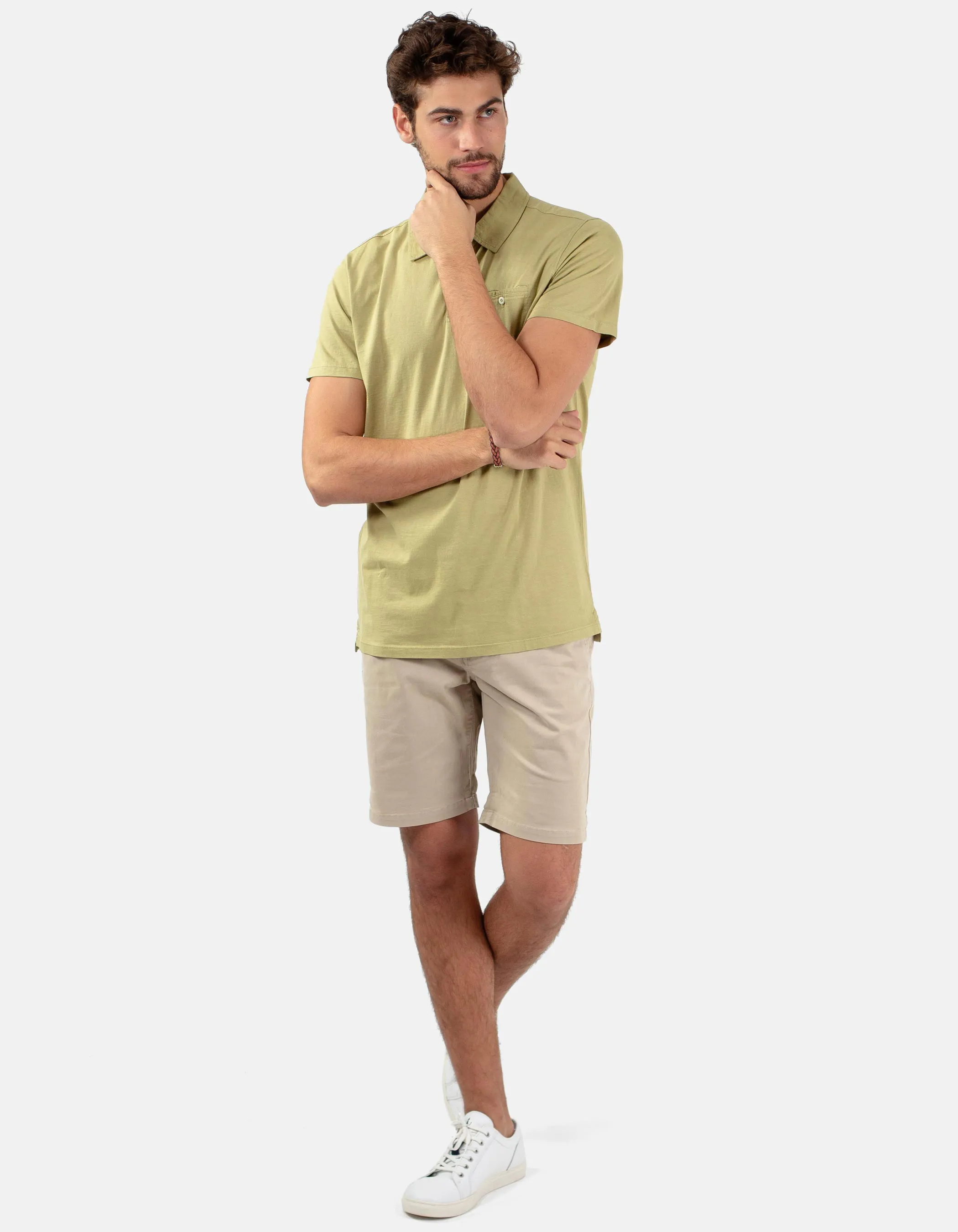 Bermuda chino beige