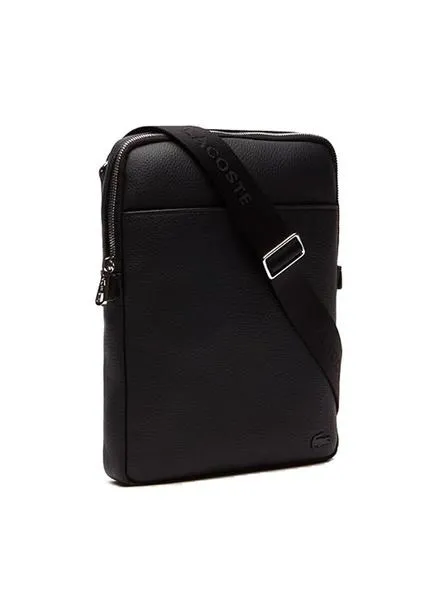 bolso lacoste gael m flat negro hombre