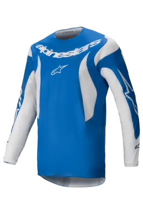 Camiseta de Cross Alpinestars Fluid Haul Azul-Blanco 