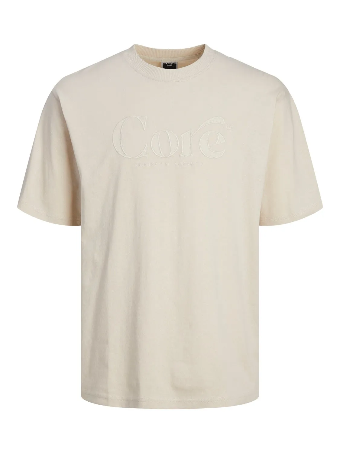 Camiseta Estampado Cuello redondo | Beige | Jack & Jones®