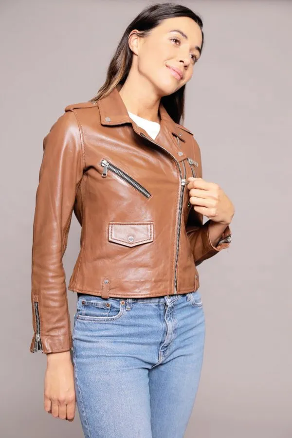 Chaqueta Mujeres Redskins Jutta Tripway Cognac