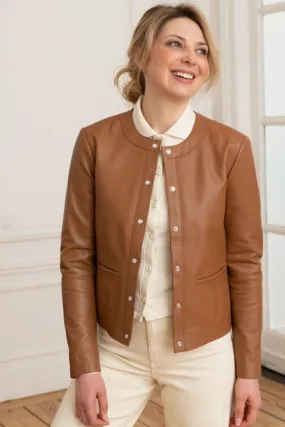 Chaqueta Mujeres Serge Pariente Caroline Cognac