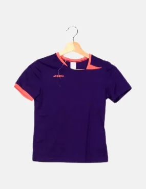 Decathlon Camiseta deportiva morada