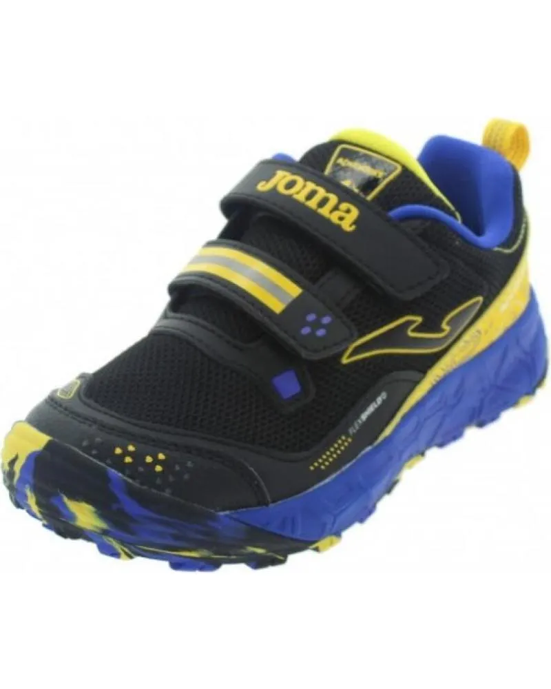 Deportivas JOMA  de Niño NINO ADVENTURE JR 2501 NEGRA Y AZUL  NEGRO