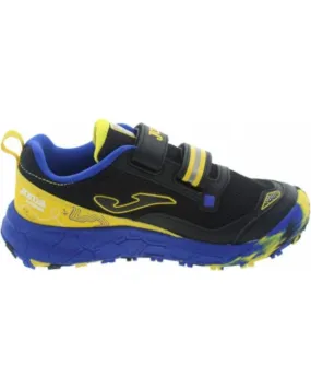 Deportivas JOMA  de Niño NINO ADVENTURE JR 2501 NEGRA Y AZUL  NEGRO