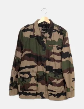 Lefties Sobrecamisa verde militar