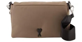 Lunch Box Crossbody - AMI Paris - Sintético - Beige Castaño 