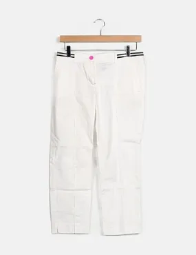 Marina vachting Pantalón chino blanco