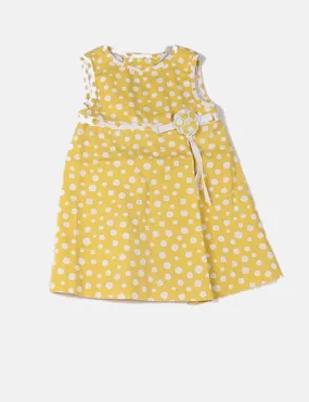 Mayoral Vestido amarillo dots