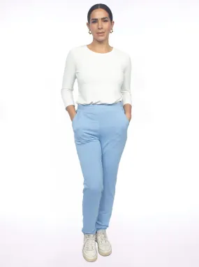 Pants azul liso Comfort