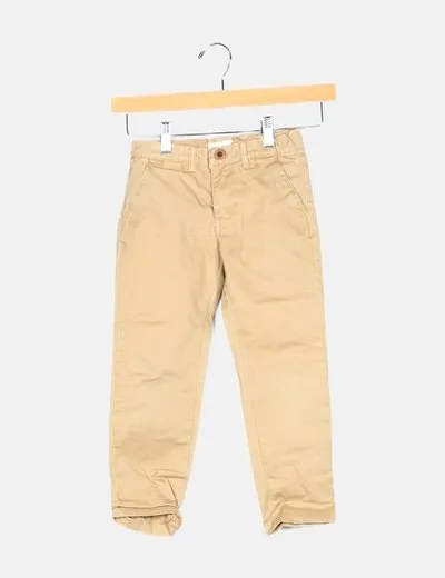 Sfera Pantalón chino beige