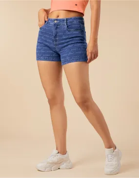 Short jean azul mm