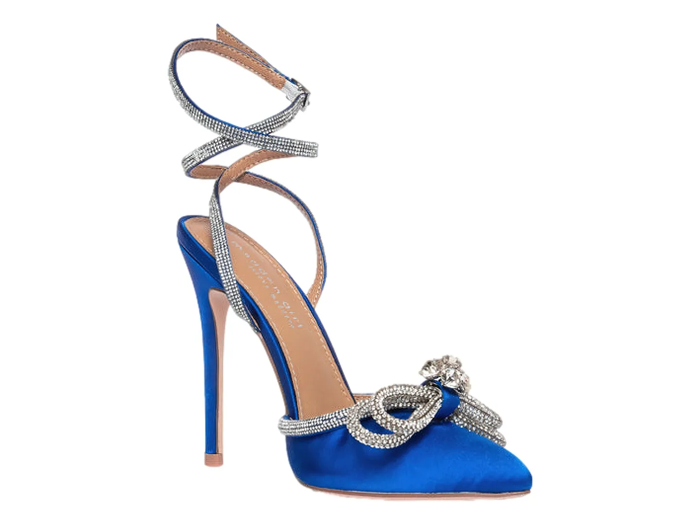 Tacones Madden Girl Sparkle Azul Para Mujer