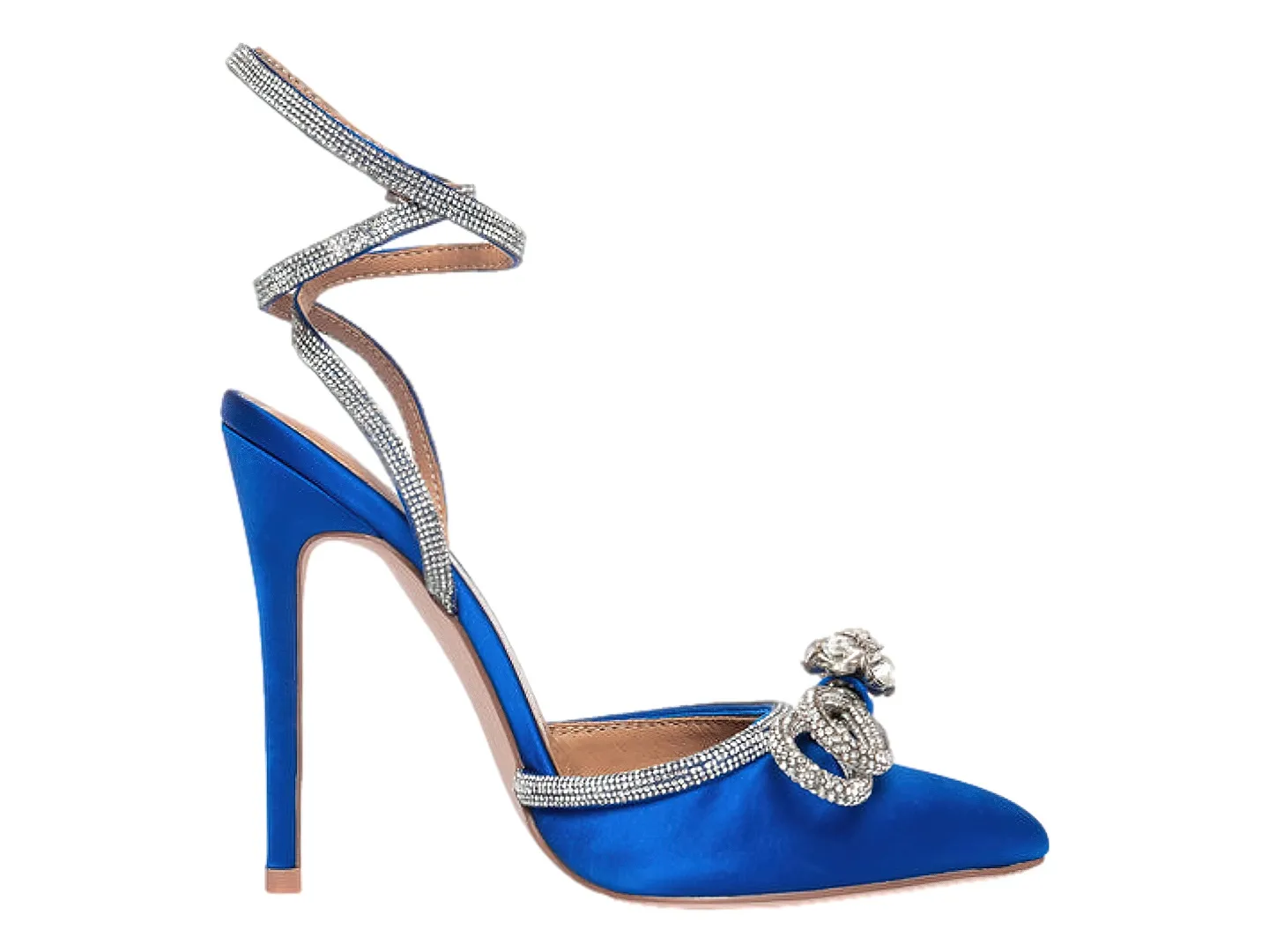 Tacones Madden Girl Sparkle Azul Para Mujer