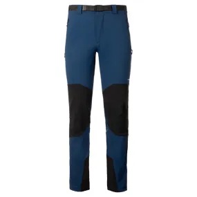 Trangoworld PANTALÓN LARGO MOURELLE DR AZUL OSCURO/NEGRO