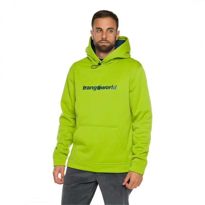 Trangoworld SUDADERA LOGIN VERDE/AZUL