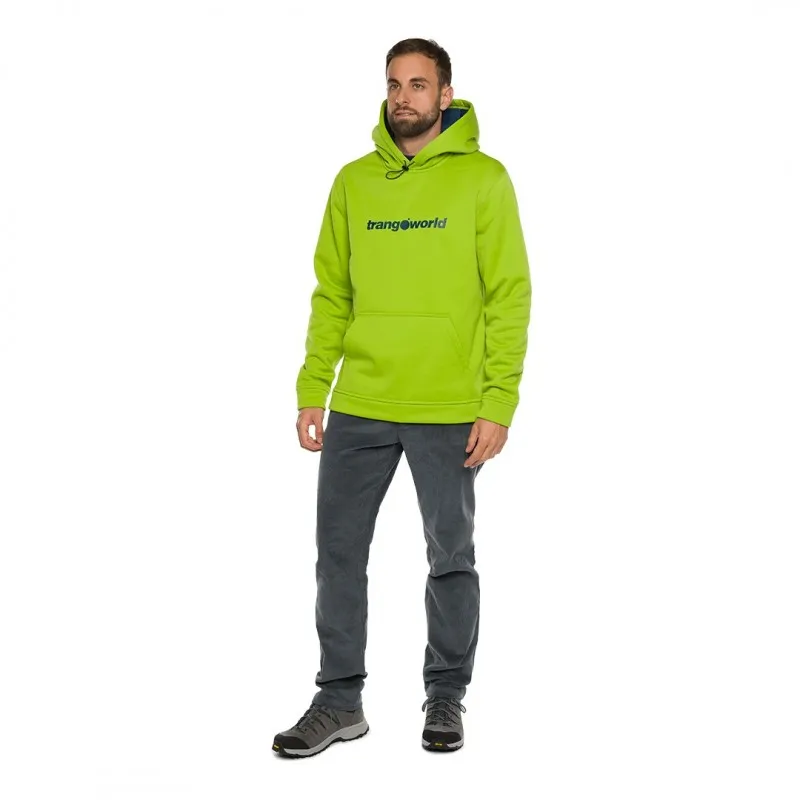 Trangoworld SUDADERA LOGIN VERDE/AZUL