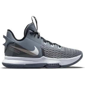 Zapatillas Básquetbol Hombre Nike LeBron Witness 5 Gris