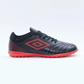 Zapatillas Futbolito Hombre Umbro Toccare III TF Negro/Rojo