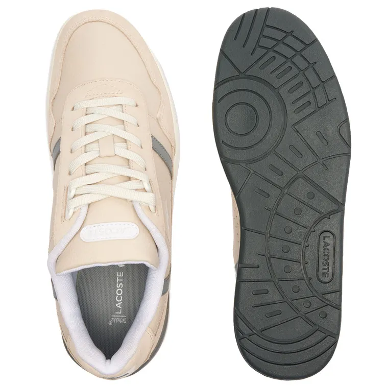 ZAPATILLAS HOMBRE LACOSTE T-CLIP EN PIEL