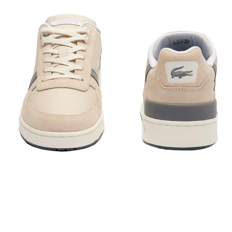 ZAPATILLAS HOMBRE LACOSTE T-CLIP EN PIEL