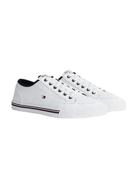 zapatillas tommy hilfiger core blanco para hombre