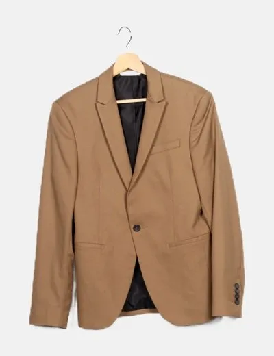 Zara Traje beige básico